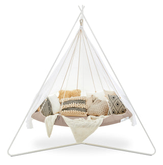 Indoor Daybed Set with White Stand (Large)