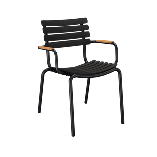 ReCLIPS Dining chair with Bamboo Armrest