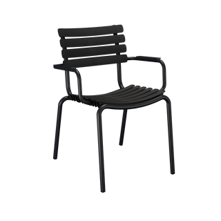 ReCLIPS Dining chair with aluminum Armrest