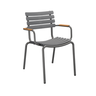 ReCLIPS Dining chair with Bamboo Armrest