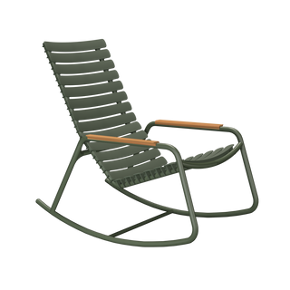 ReCLIPS Rocking chair with Bamboo Armrest