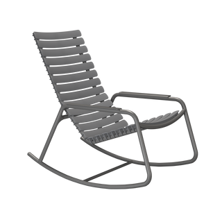 ReCLIPS Rocking chair with aluminum Armrest