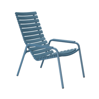 ReCLIPS Lounge chair with aluminum Armrest