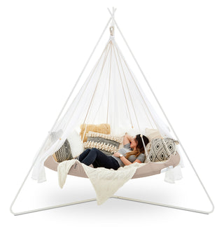 Indoor Daybed Set with White Stand (Large)