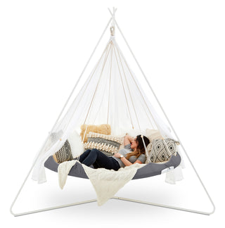 Indoor Daybed Set with White Stand (Large)
