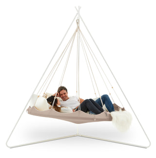 Indoor Daybed Set with White Stand (Large)