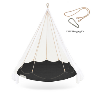 Outdoor Sunbrella® Daybed (Medium) - Graphite <br/>FREE Hanging Kit included