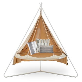 Indoor Daybed Bundle with White Stand