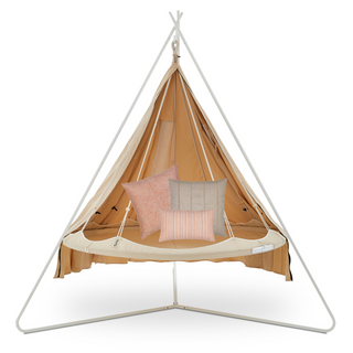 Indoor Daybed Bundle with White Stand