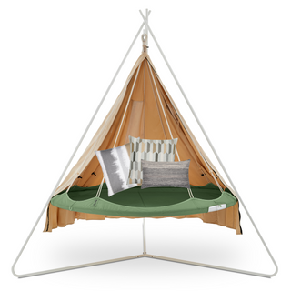 Indoor Daybed Bundle with White Stand