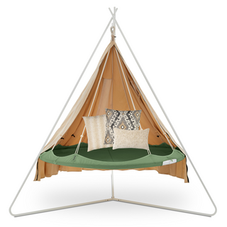 Indoor Daybed Bundle with White Stand