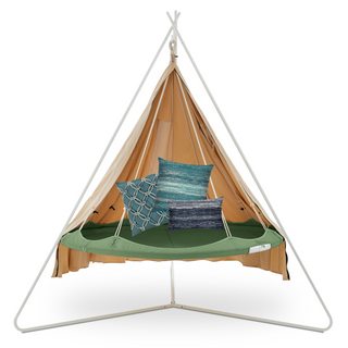 Indoor Daybed Bundle with White Stand