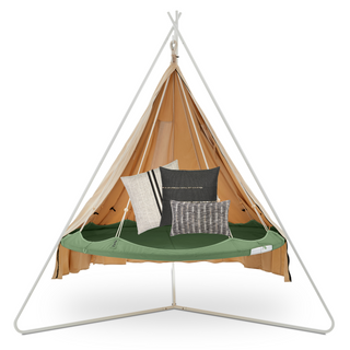 Indoor Daybed Bundle with White Stand