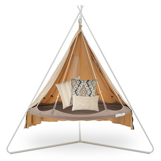 Indoor Daybed Bundle with White Stand