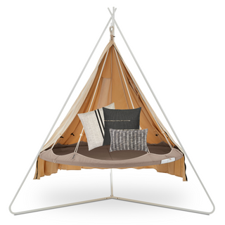 Indoor Daybed Bundle with White Stand