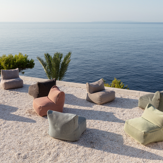 Dotty Pouf Lounge Set (Extra Large) by Roolf Living