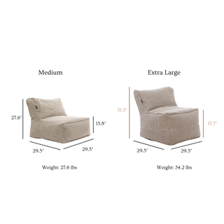 Dotty Pouf Lounge Set (Extra Large) by Roolf Living